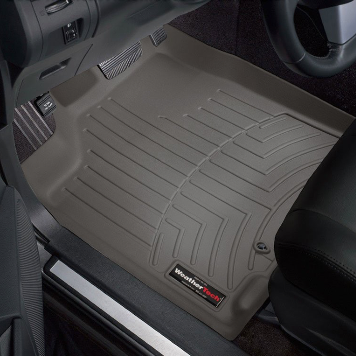 WeatherTech Gray Floor Mats Bench Seats 2015-2018 Ford F-150 Extd. Cab 447931-446975 - Gray